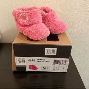 Pink Infant Bixbee Ugg Boots size 0/1